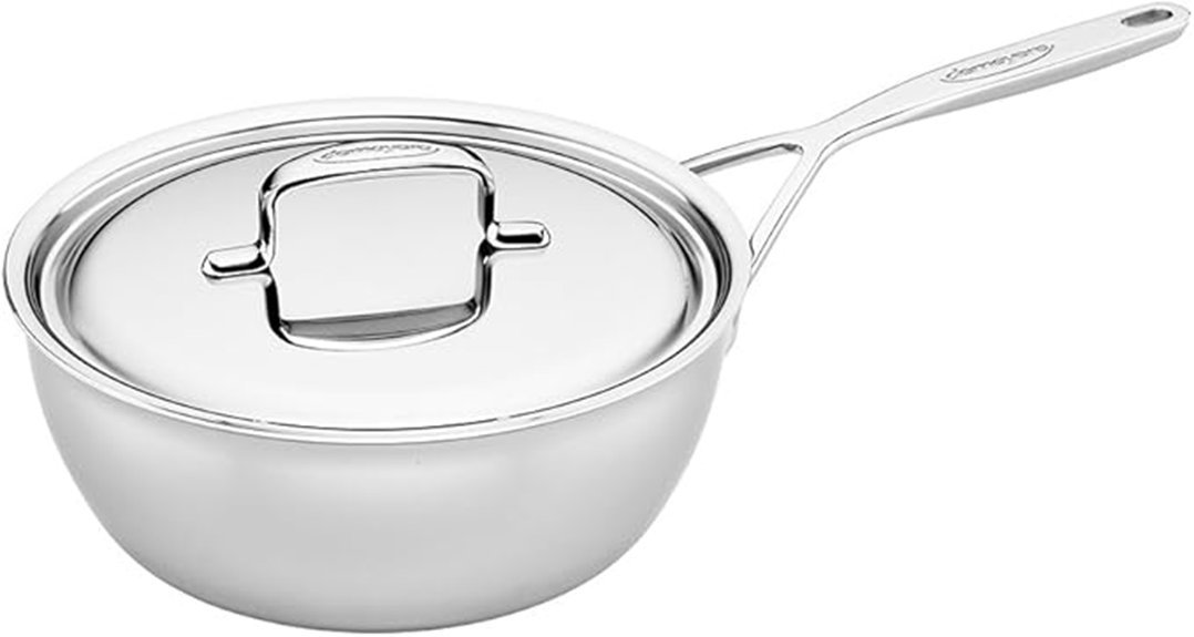 high quality stainless steel cookware