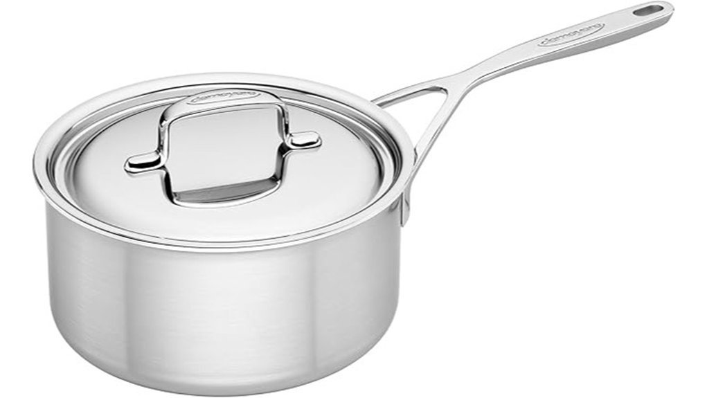 high quality stainless steel saucepan