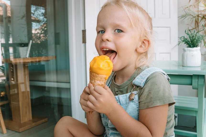 kid friendly ice cream fun