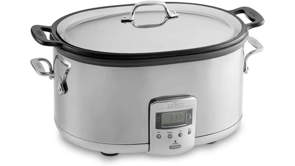 large programmable slow cooker