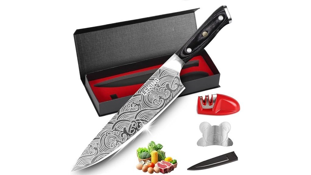 leking chef knife set