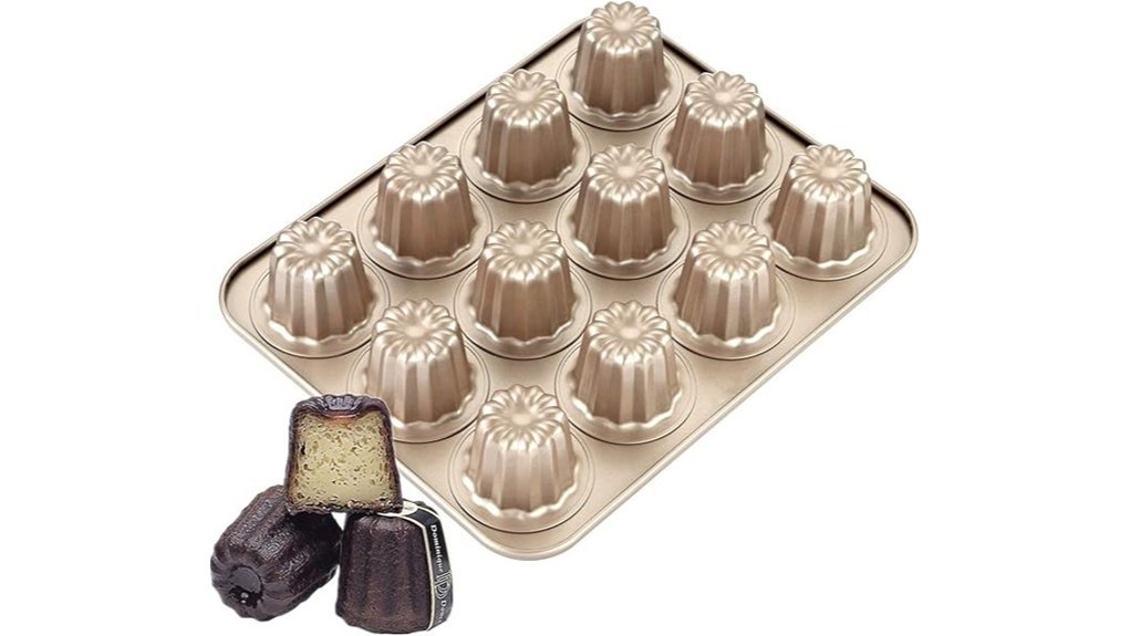 nonstick canele baking pan