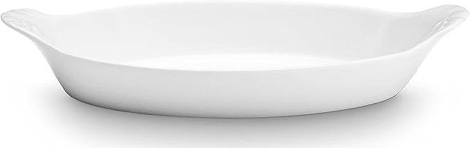 oval porcelain serving dish