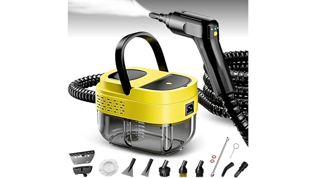 powerful portable steam cleaner