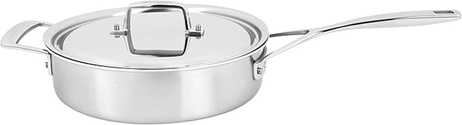 premium stainless steel saut pan