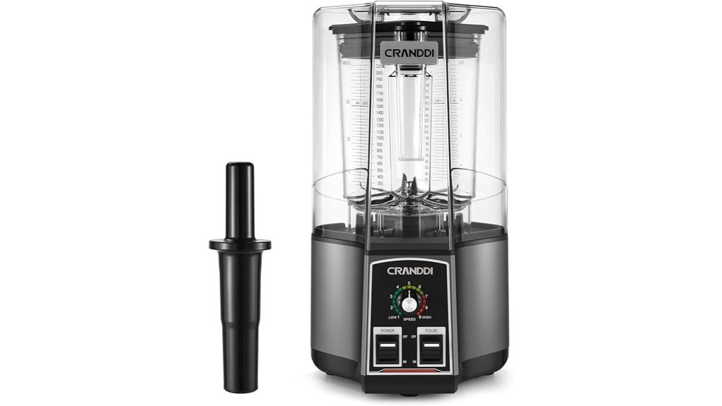 silent powerful blending machine