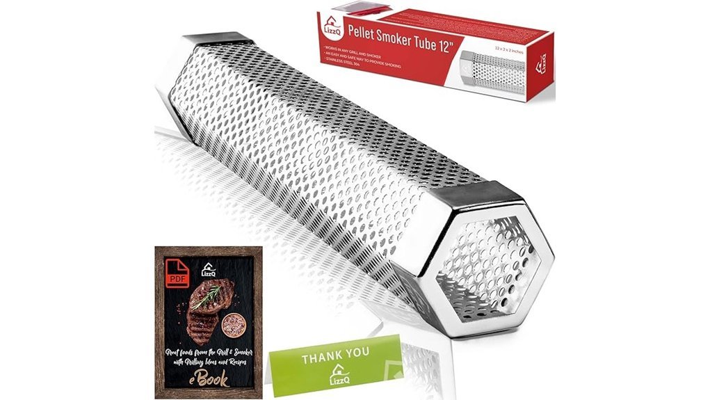 12 inch pellet smoker tube