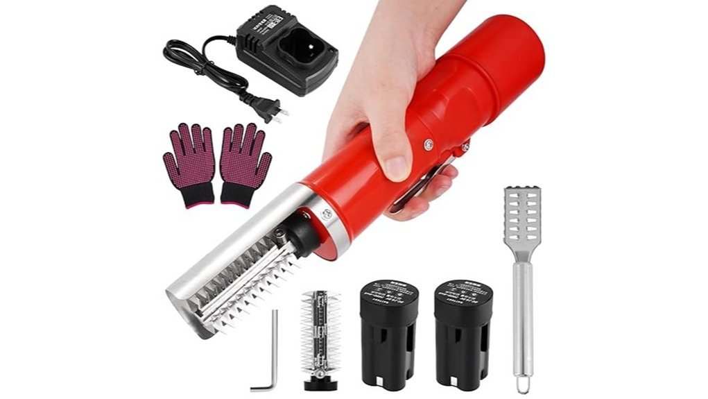 battery powered fish scaler