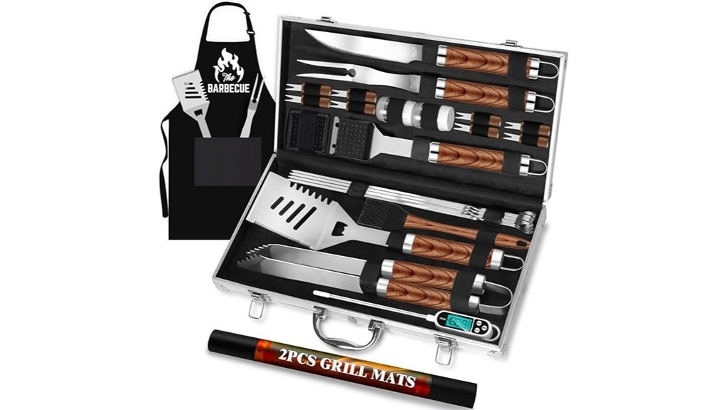 complete bbq tool set