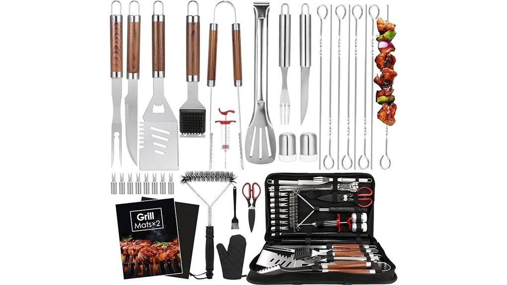 complete bbq tools set
