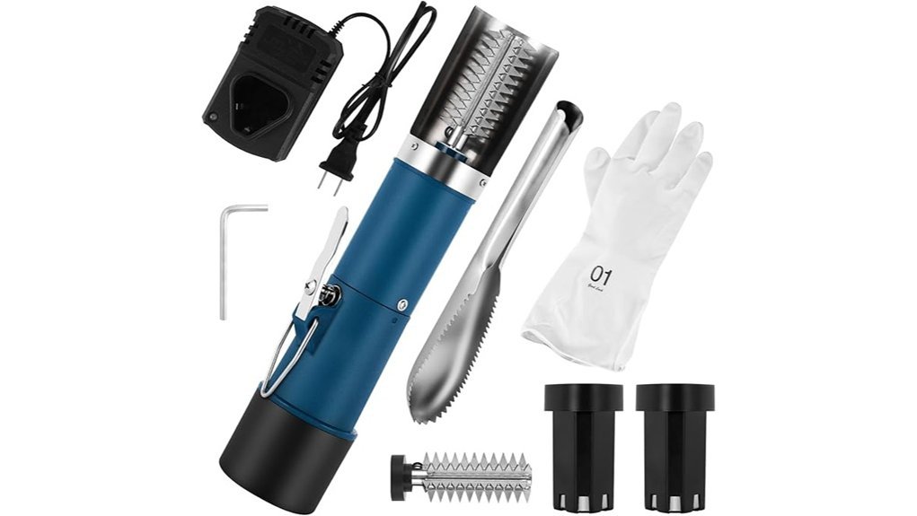 cordless electric fish scaler