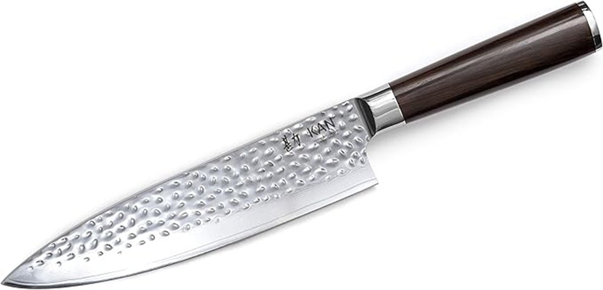 damascus steel chef knife