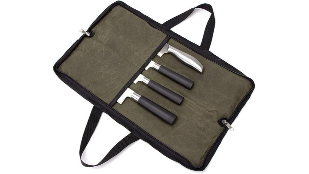 durable knife roll bag