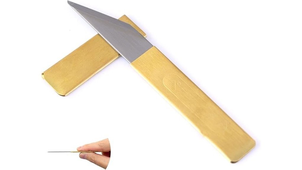 gifu kiridashi brass knife