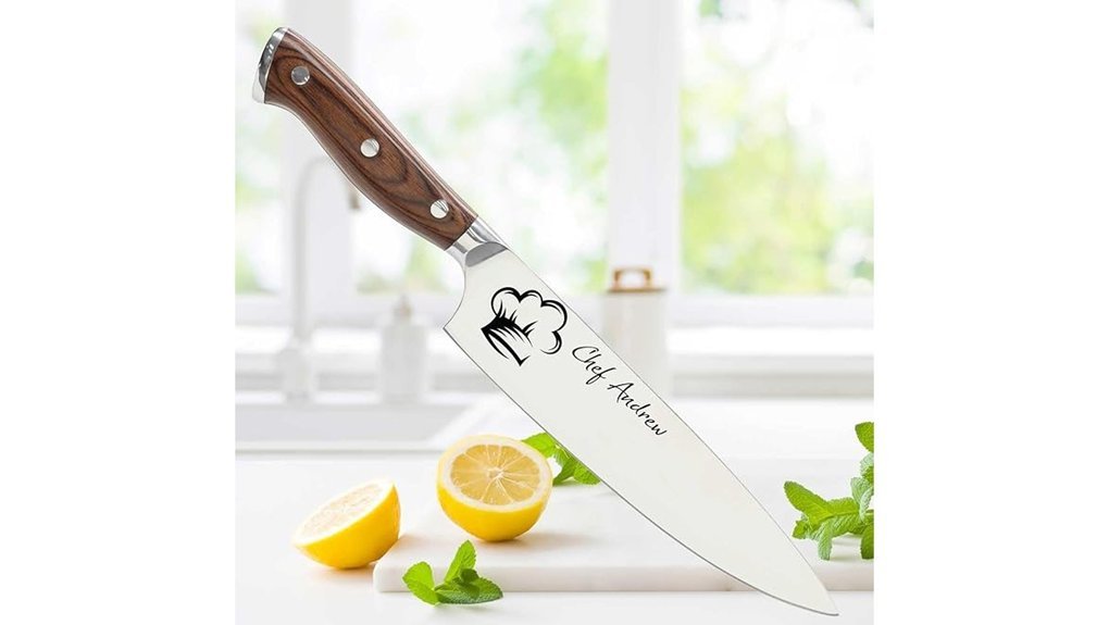 personalized stainless steel knives