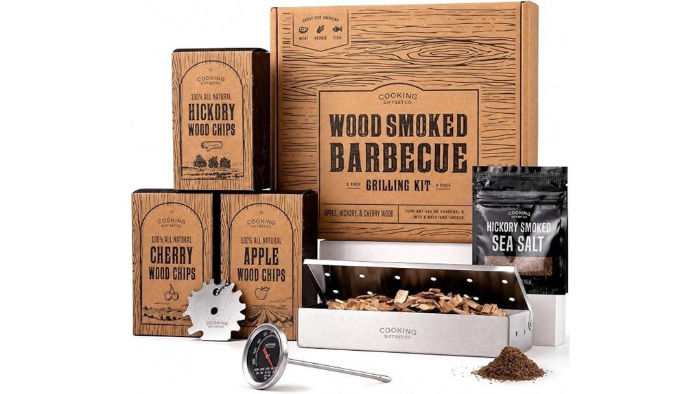 smoker kit with thermometer
