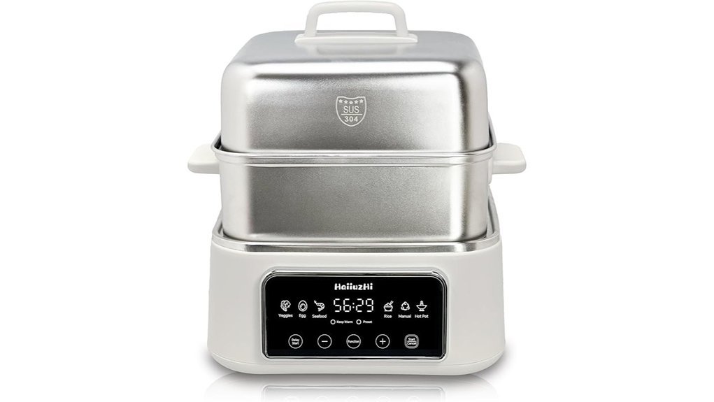 stainless steel food steamer