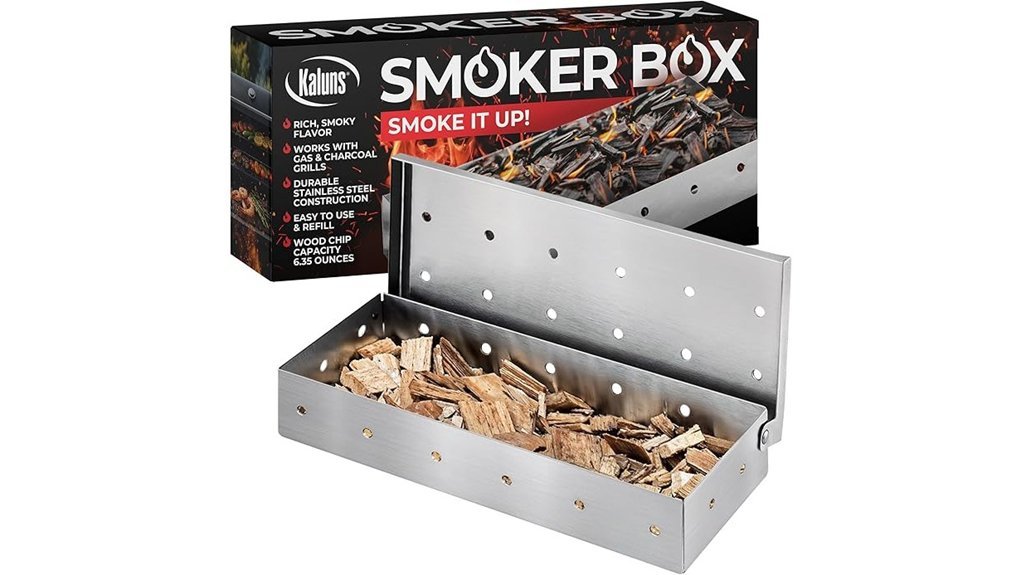 stainless steel grill smoker