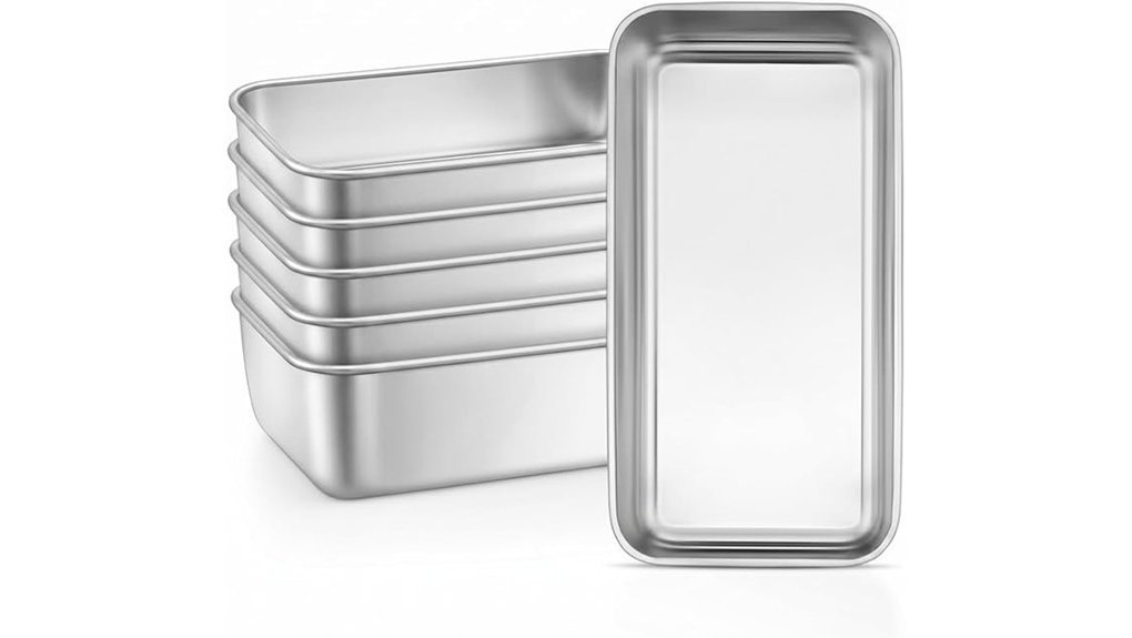 stainless steel loaf pans