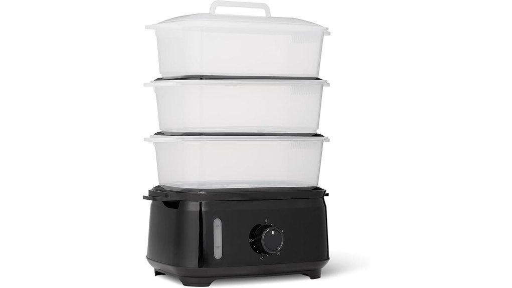 versatile multi tier food steamer