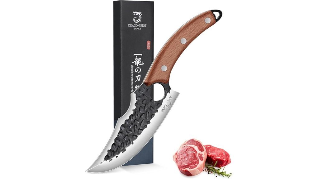 viking style meat cutting knife